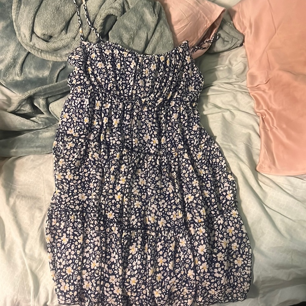 Trixxi Blue Flower Sundress